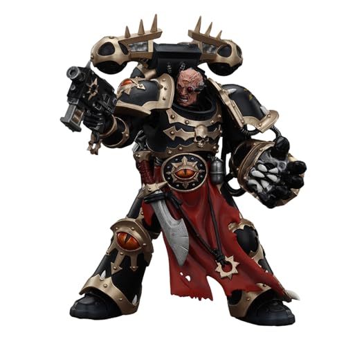 GWTCTOY JoyToy GW 40K Originallizenz 1:18 Actionfigur, Chaos Space Marines Black Legion Chosen with Bolt Pistol and Power Fist GWTCTOY JoyToy GW 40K Originallizenz 1:18 Actionfigur, Chaos Space Marines Black Legion Chosen with Bolt Pistol and Power Fist von GWTCTOY