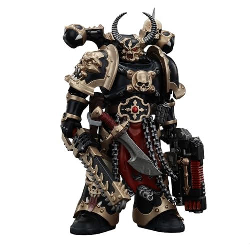 GWTCTOY JoyToy GW 40K Originallizenz 1:18 Actionfigur, Chaos Space Marines Black Legion Chosen with Combi-melta and chainsword GWTCTOY JoyToy GW 40K Originallizenz 1:18 Actionfigur, Chaos Space Marines Black Legion Chosen with Combi-melta and chainsword von GWTCTOY