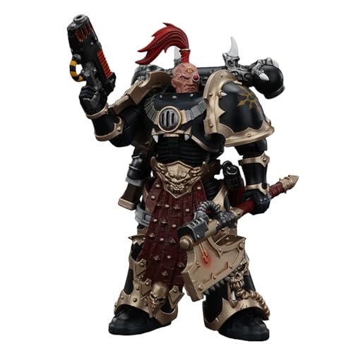 GWTCTOY JoyToy GW 40K Originallizenz 1:18 Actionfigur, Chaos Space Marines Black Legion Chosen with Plasma Pistol and Power Axe GWTCTOY JoyToy GW 40K Originallizenz 1:18 Actionfigur, Chaos Space Marines Black Legion Chosen with Plasma Pistol and Power Axe von GWTCTOY