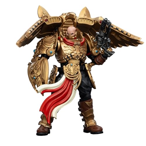 GWTCTOY JoyToy GW 40K Originallizenz 1:18 Actionfigur, Legio Custodes Custodian Venatari Squad Venatari with Kenetic Destroyer 2, 13CM Bausätze für Sammel-Actionfiguren von GWTCTOY