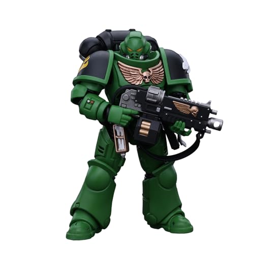 GWTCTOY JoyToy GW 40K Originallizenz 1:18 Actionfigur, Space Marines Salamanders Intercessors Brother Haecule, 12CM Bausätze für Sammel-Actionfiguren von GWTCTOY