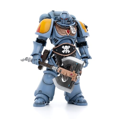 GWTCTOY JoyToy GW 40K Originallizenz 1:18 Actionfigur, Space Wolves Klauenpaket, 12CM Bausätze für Sammel-Actionfiguren von GWTCTOY