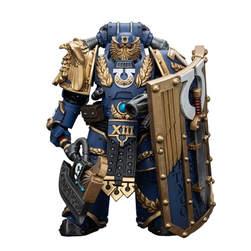 GWTCTOY JoyToy GW 40K Originallizenz 1:18 Actionfigur, Ultramarines Invictarus Suzerain Squad Suzerain 2, 12CM Bausätze für Sammel-Actionfiguren von GWTCTOY