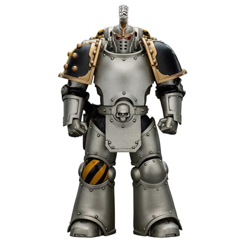 GWTCTOY JoyToy GW Originallizenz 1:18 Actionfigur, Iron Warriors Command Squad Chosen with Legion Standard, 12CM hoch GWTCTOY JoyToy GW Originallizenz 1:18 Actionfigur, Iron Warriors Command Squad Chosen with Legion Standard, 12CM hoch von GWTCTOY