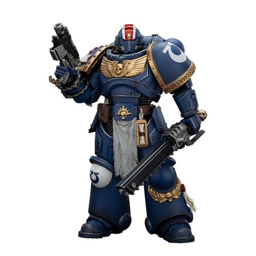 GWTCTOY JoyToy GW Originallizenz 1:18 Actionfigur, Ultramarines Lieutenant Titus-Collectors Edition, 12CM Bausätze für Sammel-Actionfiguren GWTCTOY JoyToy GW Originallizenz 1:18 Actionfigur, Ultramarines Lieutenant Titus-Collectors Edition, 12CM Bausätze für Sammel-Actionfiguren von GWTCTOY