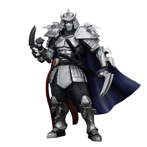 GWTCTOY JoyToy Originallizenz 1:18 Actionfigur, TMNT Series Shredder, 11.5CM Bausätze für Sammel-Actionfiguren von GWTCTOY