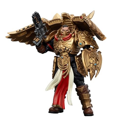 GWTCTOY JoyToy Warhammer 40K Originallizenz 1:18 Actionfigur, Legio Custodes Custodian Venatari Squad Venatari with Kenetic Destroyer 1 von GWTCTOY