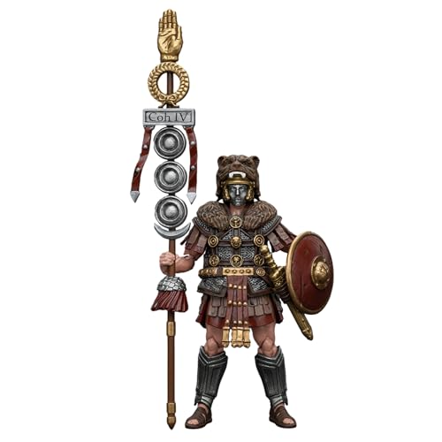 GWTCTOY Joytoy 1:18 Soldaten-Actionfiguren, Römische Republik Kohorte 4 Signifer, Militär-Modellspielzeug zum Sammeln, 10,8 cm Modelle Actionfiguren Bausätze von GWTCTOY