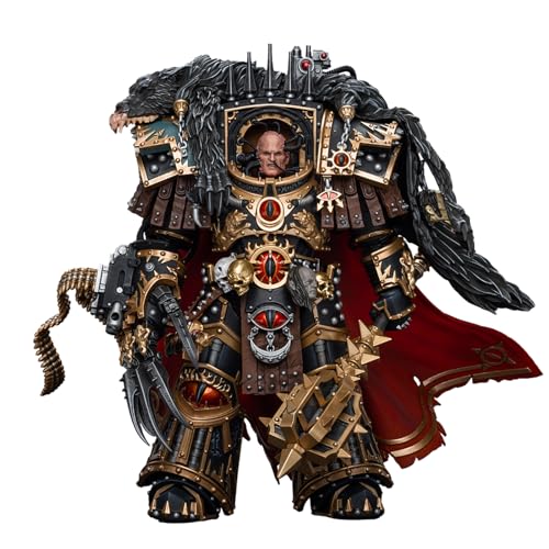 GWTCTOY Pipigirl JoyToy 30K Originallizenz 1:18 Actionfigur, Kriegsmeister der Söhne des Horus Horus Primarch der XVlth Legion, 21 cm große Bausätze für Sammel-Actionfiguren mit Spielthema von GWTCTOY