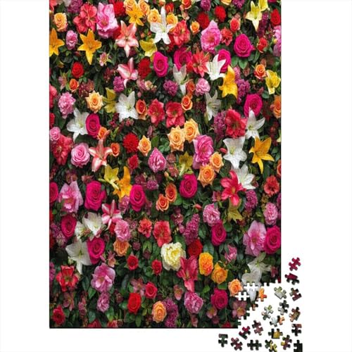 Rose Puzzle 1000 Teile Für Erwachsene Und Kinder Ab 14 Jahrenfür Stressabbauer Puzzlespiel Erwachsenen Puzzlespiel Puzzel 1000pcs (75x50cm) von GWZOYTTDE