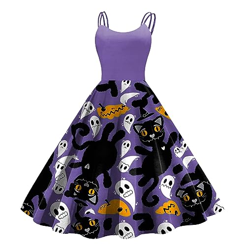 GXYANiaoy Halloween Kleid Damen, Renaissance Cosplay Kleidung Karneval Kawaii Kostüm Gothic Retro Mittelalter Kleid Mittelalterliches Fasching Maxikleid mit Trompetenärmel Traditionelles Kleider von GXYANiaoy