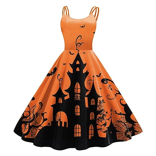 GXYANiaoy Halloween Kostüm Damen, Cosplay Karneval Maxikleid Party Kawaii Kostüm mit Trompetenärmel Gothic Viktorianisches Kleid Retro Renaissance Kleider Mittelalterliches Fasching Mittelalter Kleid von GXYANiaoy