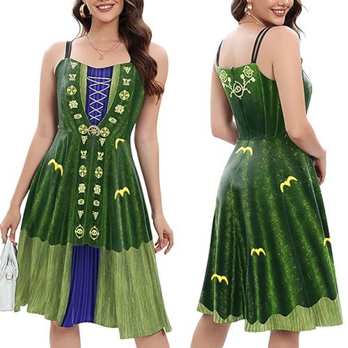 GXYANiaoy Mittelalter Kleid Damen, Mit Trompetenärmel Traditionelles Retro Viktorianisches Kleid Maxikleid Karneval Cosplay Party Renaissance Kostüm Halloween Gothic Fasching Kawaii Kleider Kleidung von GXYANiaoy