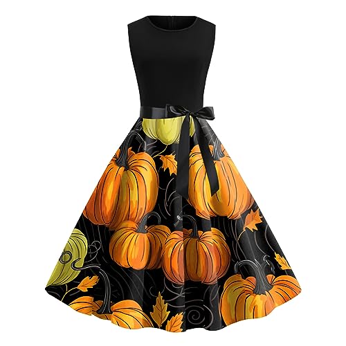 Halloween Kostüm Damen, Renaissance Kawaii Kleidung Traditionelles Party Maxikleid mit Trompetenärmel Gothic Viktorianisches Kleid Halloween Mittelalterliches Mittelalter Kleid Retro Cosplay Kostüm von GXYANiaoy