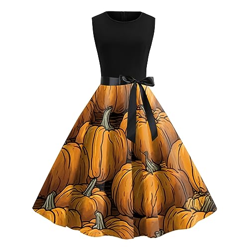 Halloween Kostüm Damen, Renaissance Kawaii Kleidung Traditionelles Party Maxikleid mit Trompetenärmel Gothic Viktorianisches Kleid Halloween Mittelalterliches Mittelalter Kleid Retro Cosplay Kostüm von GXYANiaoy