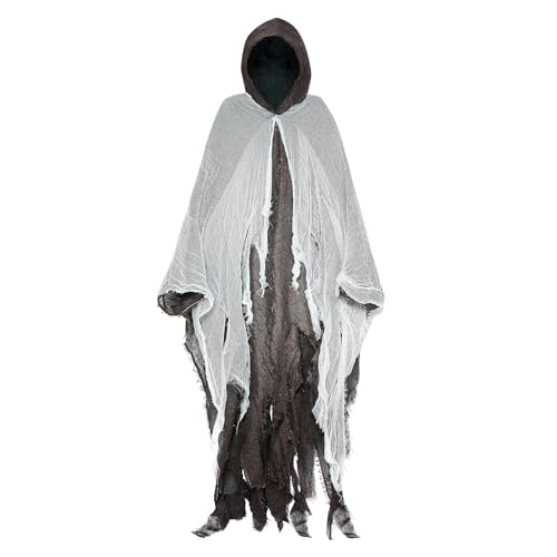 Schwarzer Umhang Mit Kapuze - Mittelalterliches Cape Mit Kapuze Schwarz Robuster Wolle Mix Schnürung Am Hals Ideal Für Larp Halloween & Mittelalter - Events Authentischer Look Für Kostüme Und Cosplay Schwarzer Umhang Mit Kapuze - Mittelalterliches Cape Mit Kapuze Schwarz Robuster Wolle Mix Schnürung Am Hals Ideal Für Larp Halloween & Mittelalter - Events Authentischer Look Für Kostüme Und Cosplay von GXYANiaoy