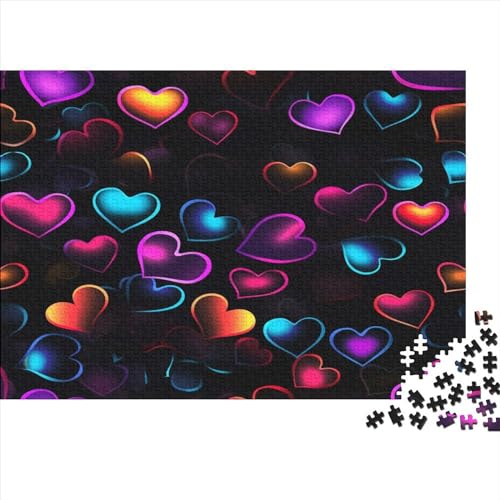 Bunte Liebe 1000 Teile Puzzle, Puzzles Für Erwachsene, 1000 Teile Puzzlespiel Für Jugendliche & Erwachsene Puzzlespiel Puzzel 1000pcs (75x50cm) von GXYUAOIEF