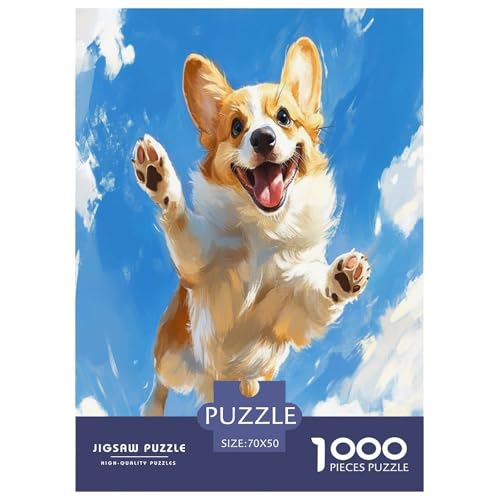 Corgi Puzzles 1000 Teile Schwer Puzzle Spielzeug Lernspiel Impossible Herausforderungsspielzeug Für Erwachsene Kinder 70x50cm/1000pcs Corgi Puzzles 1000 Teile Schwer Puzzle Spielzeug Lernspiel Impossible Herausforderungsspielzeug Für Erwachsene Kinder 70x50cm/1000pcs von GXYUAOIEF