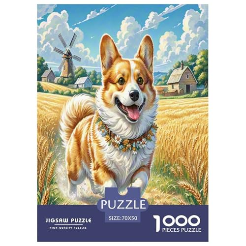 Corgi Puzzles 1000 Teile Schwer Puzzle Spielzeug Pädagogisches Spiel Impossible Herausforderung Spielzeug Für Erwachsene Kinder 70x50cm/1000pcs Corgi Puzzles 1000 Teile Schwer Puzzle Spielzeug Pädagogisches Spiel Impossible Herausforderung Spielzeug Für Erwachsene Kinder 70x50cm/1000pcs von GXYUAOIEF