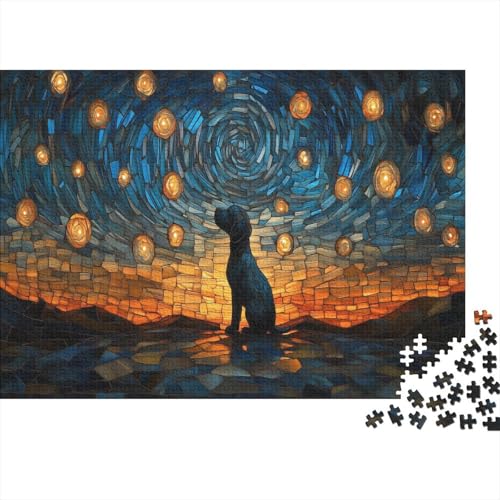 Der Labrador Retriever Puzzle 1000 Teile Puzzles Für Erwachsene Klassische Puzzles 1000 Teile Erwachsene Puzzlespiel Erwachsene 1000 Teile Erwachsenen Puzzlespiel Puzzel 1000pcs (75x50cm) von GXYUAOIEF