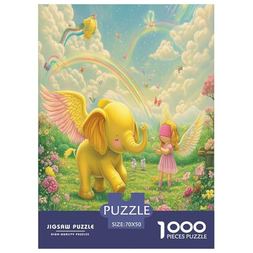 Elefanten Puzzles 1000 Teile Schwer Puzzle Spielzeug Pädagogisches Spiel Impossible Herausforderungsspielzeug Für Erwachsene Und Kinder in Bewährter 70x50cm/1000pcs Elefanten Puzzles 1000 Teile Schwer Puzzle Spielzeug Pädagogisches Spiel Impossible Herausforderungsspielzeug Für Erwachsene Und Kinder in Bewährter 70x50cm/1000pcs von GXYUAOIEF