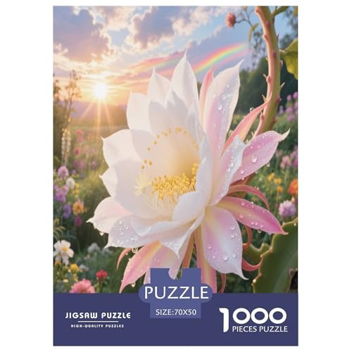Epiphyllum Puzzle 1000 Teile Schwer Puzzle Spielzeug Pädagogisches Spiel Impossible Herausforderungsspielzeug Für Erwachsene Und Kinder Ab 12 Jahren 70x50cm/1000pcs Epiphyllum Puzzle 1000 Teile Schwer Puzzle Spielzeug Pädagogisches Spiel Impossible Herausforderungsspielzeug Für Erwachsene Und Kinder Ab 12 Jahren 70x50cm/1000pcs von GXYUAOIEF