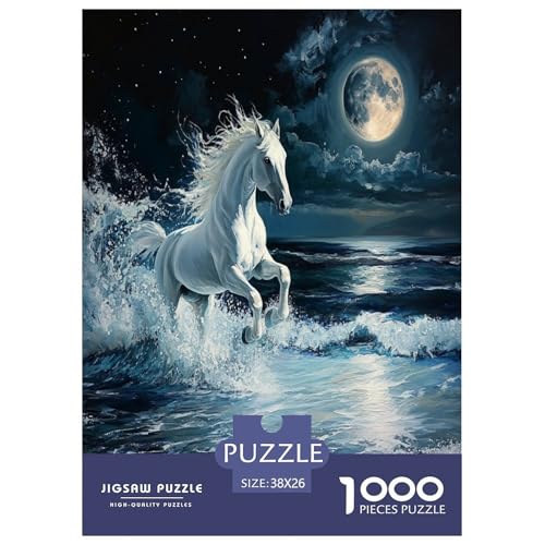 Fine Pferd Puzzles 1000 Teile Schwer Puzzle Spielzeug Lernspiel Impossible Herausforderung Spielzeug Für Erwachsene Und Kinder Ab 14 Jahren 38x26cm/1000pcs Fine Pferd Puzzles 1000 Teile Schwer Puzzle Spielzeug Lernspiel Impossible Herausforderung Spielzeug Für Erwachsene Und Kinder Ab 14 Jahren 38x26cm/1000pcs von GXYUAOIEF