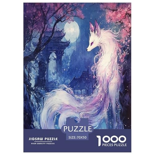 Fox Puzzles 1000 Teile Schwer Puzzle Spielzeug Lernspiel Impossible Herausforderungsspielzeug Für Erwachsene Kinder 70x50cm/1000pcs Fox Puzzles 1000 Teile Schwer Puzzle Spielzeug Lernspiel Impossible Herausforderungsspielzeug Für Erwachsene Kinder 70x50cm/1000pcs von GXYUAOIEF