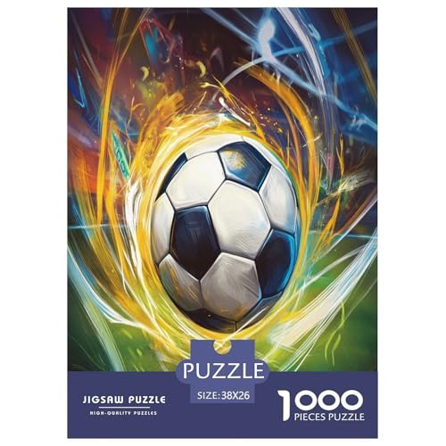Fußball Puzzle 1000-teilige Schwer Puzzle Spielzeug Lernspiel Impossible Herausforderungsspielzeug Für Erwachsene Kinder 38x26cm/1000pcs Fußball Puzzle 1000-teilige Schwer Puzzle Spielzeug Lernspiel Impossible Herausforderungsspielzeug Für Erwachsene Kinder 38x26cm/1000pcs von GXYUAOIEF