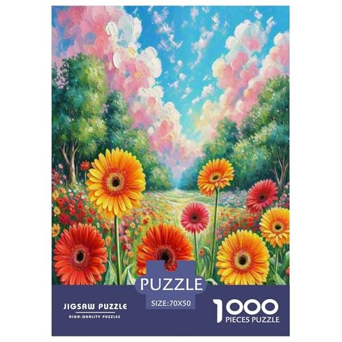 Gerbera Puzzles 1000-teilige Schwer Puzzle Spielzeug Lernspiel Impossible Herausforderungsspielzeug Für Erwachsene Kinder 70x50cm/1000pcs Gerbera Puzzles 1000-teilige Schwer Puzzle Spielzeug Lernspiel Impossible Herausforderungsspielzeug Für Erwachsene Kinder 70x50cm/1000pcs von GXYUAOIEF