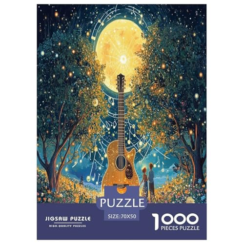 Gitarre Puzzle 1000-teilige Schwer Puzzle Spielzeug Lernspiel Impossible Herausforderung Spielzeug Für Erwachsene Und Kinder Ab 12 Jahren 70x50cm/1000pcs Gitarre Puzzle 1000-teilige Schwer Puzzle Spielzeug Lernspiel Impossible Herausforderung Spielzeug Für Erwachsene Und Kinder Ab 12 Jahren 70x50cm/1000pcs von GXYUAOIEF
