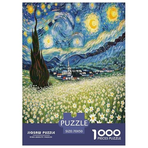 Gypsophila Puzzle 1000 Teile Schwer Puzzle Spielzeug Pädagogisches Spiel Impossible Herausforderungsspielzeug Für Erwachsene Und Kinder in Bewährter 70x50cm/1000pcs Gypsophila Puzzle 1000 Teile Schwer Puzzle Spielzeug Pädagogisches Spiel Impossible Herausforderungsspielzeug Für Erwachsene Und Kinder in Bewährter 70x50cm/1000pcs von GXYUAOIEF