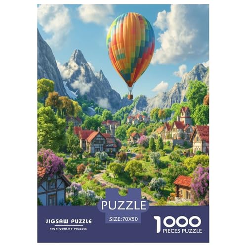 Heißluftballon Puzzles 1000 Teile Schwer Puzzle Spielzeug Lernspiel Impossible Herausforderungsspielzeug Für Erwachsene Kinder 70x50cm/1000pcs Heißluftballon Puzzles 1000 Teile Schwer Puzzle Spielzeug Lernspiel Impossible Herausforderungsspielzeug Für Erwachsene Kinder 70x50cm/1000pcs von GXYUAOIEF