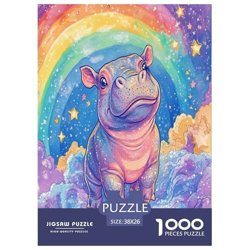 Hippo Puzzle 1000-teilige Schwer Puzzle Spielzeug Lernspiel Impossible Herausforderung Spielzeug Für Erwachsene Und Kinder Ab 12 Jahren 38x26cm/1000pcs Hippo Puzzle 1000-teilige Schwer Puzzle Spielzeug Lernspiel Impossible Herausforderung Spielzeug Für Erwachsene Und Kinder Ab 12 Jahren 38x26cm/1000pcs von GXYUAOIEF