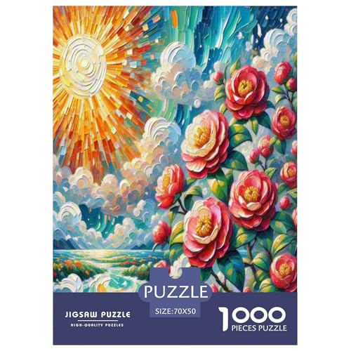 Kamellien Puzzle 1000-teilige Schwer Puzzle Spielzeug Pädagogisches Spiel Impossible Herausforderung Spielzeug Für Erwachsene Und Kinder in Bewährter 70x50cm/1000pcs Kamellien Puzzle 1000-teilige Schwer Puzzle Spielzeug Pädagogisches Spiel Impossible Herausforderung Spielzeug Für Erwachsene Und Kinder in Bewährter 70x50cm/1000pcs von GXYUAOIEF