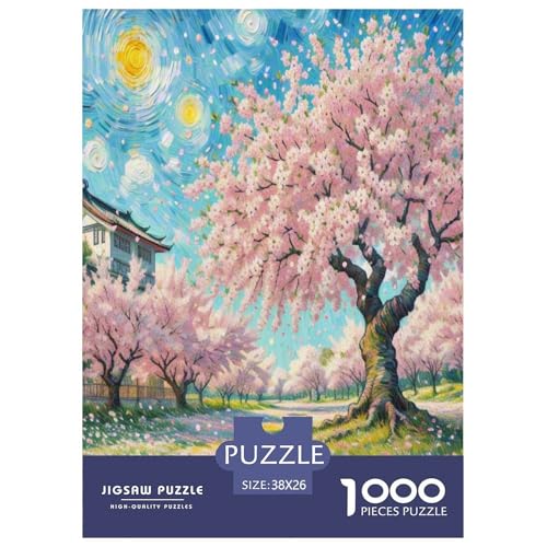 Kirschblüte Puzzles 1000 Teile Schwer Puzzle Spielzeug Pädagogisches Spiel Impossible Herausforderung Spielzeug Für Erwachsene Kinder 38x26cm/1000pcs Kirschblüte Puzzles 1000 Teile Schwer Puzzle Spielzeug Pädagogisches Spiel Impossible Herausforderung Spielzeug Für Erwachsene Kinder 38x26cm/1000pcs von GXYUAOIEF