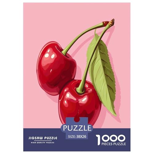 Kirsche Puzzle 1000-teilige Schwer Puzzle Spielzeug Lernspiel Impossible Herausforderung Spielzeug Für Erwachsene Und Kinder in Bewährter 38x26cm/1000pcs Kirsche Puzzle 1000-teilige Schwer Puzzle Spielzeug Lernspiel Impossible Herausforderung Spielzeug Für Erwachsene Und Kinder in Bewährter 38x26cm/1000pcs von GXYUAOIEF