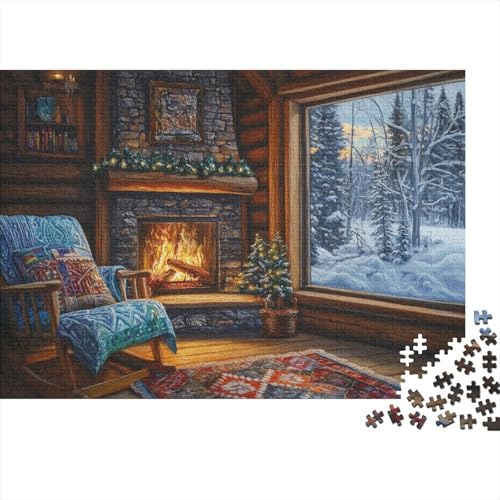 Komfortable Kabine Puzzle 1000 Teile Für Erwachsene Und Kinder Ab 14 Jahrenfür Stressabbauer Puzzlespiel Erwachsenen Puzzlespiel Puzzel 1000pcs (75x50cm) von GXYUAOIEF