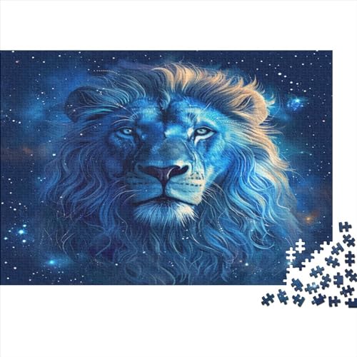 Löwe Puzzle 1000 Teile Erwachsene, Puzzlespiel Jigsaw Puzzles Erwachsenen Puzzlespiel Puzzel 1000pcs (75x50cm) von GXYUAOIEF