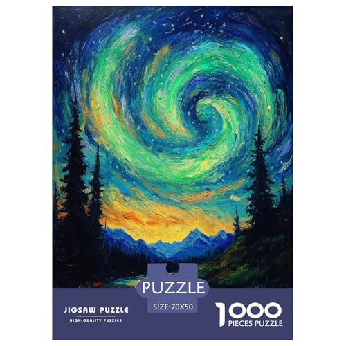Nordlichter Puzzle 1000-teilige Schwer Puzzle Spielzeug Lernspiel Impossible Herausforderungsspielzeug Für Erwachsene Kinder 70x50cm/1000pcs Nordlichter Puzzle 1000-teilige Schwer Puzzle Spielzeug Lernspiel Impossible Herausforderungsspielzeug Für Erwachsene Kinder 70x50cm/1000pcs von GXYUAOIEF