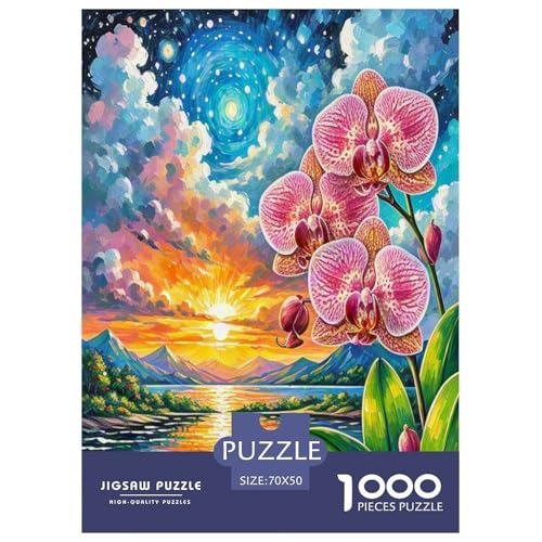 Phalaenopsis Orchideeee Puzzle 1000-teilige Schwer Puzzle Spielzeug Lernspiel Impossible Herausforderungsspielzeug Für Erwachsene Kinder 70x50cm/1000pcs Phalaenopsis Orchideeee Puzzle 1000-teilige Schwer Puzzle Spielzeug Lernspiel Impossible Herausforderungsspielzeug Für Erwachsene Kinder 70x50cm/1000pcs von GXYUAOIEF