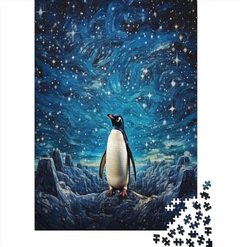 Pinguin Puzzle 1000 Teile - Puzzle Für Erwachsene, Puzzle, Puzzlespiel Erwachsenen Puzzlespiel Puzzel 1000pcs (75x50cm) von GXYUAOIEF