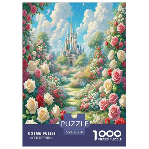 Rose Puzzle 1000-teilige Schwer Puzzle Spielzeug Pädagogisches Spiel Impossible Herausforderungsspielzeug Für Erwachsene Und Kinder in Bewährter 70x50cm/1000pcs Rose Puzzle 1000-teilige Schwer Puzzle Spielzeug Pädagogisches Spiel Impossible Herausforderungsspielzeug Für Erwachsene Und Kinder in Bewährter 70x50cm/1000pcs von GXYUAOIEF