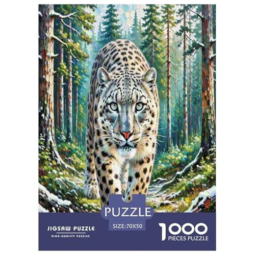 SchneeLeopard Puzzles 1000-teilige Schwer Puzzle Spielzeug Lernspiel Impossible Herausforderungsspielzeug Für Erwachsene Kinder 70x50cm/1000pcs SchneeLeopard Puzzles 1000-teilige Schwer Puzzle Spielzeug Lernspiel Impossible Herausforderungsspielzeug Für Erwachsene Kinder 70x50cm/1000pcs von GXYUAOIEF