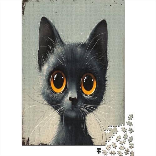 Siamese Kat Puzzlespiel 1000 Teile Für Erwachsene, Einzigartige Kunstwerke Und Vorlage - Geburtstagsgeschenk - Spaßige Puzzles Mit Überraschung Von Puzzle in A Bag Puzzel 1000pcs (75x50cm) von GXYUAOIEF