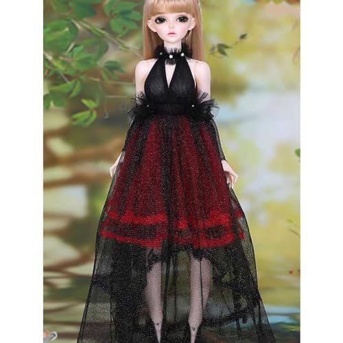 1/3 BJD Doll Clothes Schwarz und Rot Tüllkleid Mode BJD Puppenkleidung Ball Jointed Dolls Kleidung Puppenzubehör von GYHCB