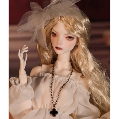 1/4 Eleganz BJD Doll 41,5 cm Palaststil SD-Puppe 16,33 Zoll Kugelgelenkpuppe Komplettset, Harzmaterial, Flexible Gelenke von GYHCB