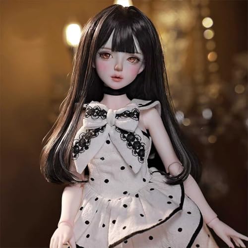 16 Zoll BJD Doll 1/4 Hochwertiges Harz, Bewegliche Kugelgelenke, Inklusive Vollständigem Outfit und Zubehör von GYHCB