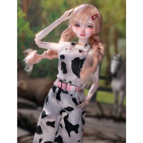 44.5cm 1/4 BJD Puppe Handgemachte Humanoide SD Puppe BJD Doll Ball Jointed Doll mit Kleidung Schuhe Makeup Perücke von GYHCB