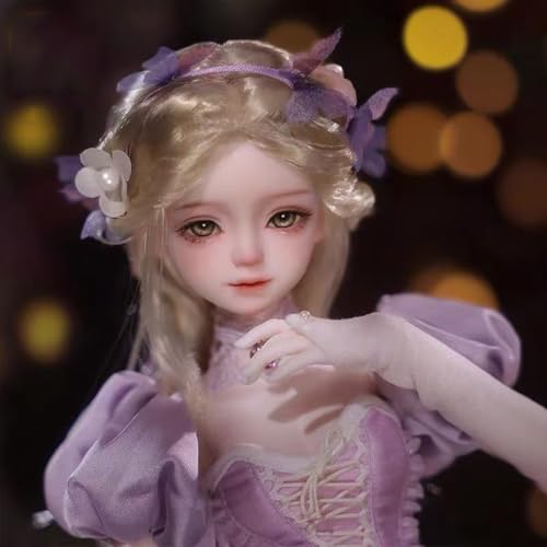 44cm BJD-Puppe 1/4 SD-Puppe Harz Actionfigur, Handgefertigt Kugelgelenkpuppe mit Kleidern + komplettem Zubehör Für Sammler 44cm BJD-Puppe 1/4 SD-Puppe Harz Actionfigur, Handgefertigt Kugelgelenkpuppe mit Kleidern + komplettem Zubehör Für Sammler von GYHCB